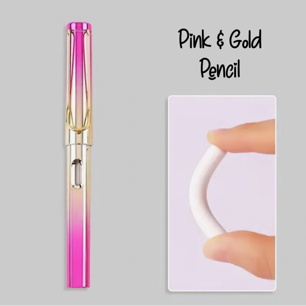 🍒🍒 Infinity Pink & Gold Pencil